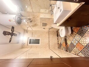 Bathroom in 2 BHK Builder Floor at Malviya Nagar – for Rent
