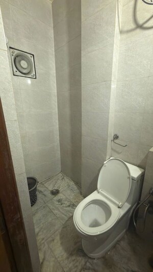 Bathroom in 2 BHK Builder Floor at Malviya Nagar – for Rent