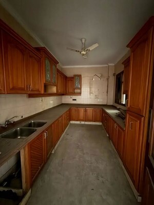 Kitchen in 3 BHK Builder Floor at New Friends Colony – for Sale