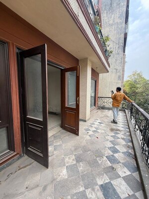 Balcony in 3 BHK Builder Floor at New Friends Colony – for Sale