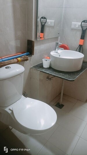 Bathroom in 3 BHK Apartment at Sushma Chandigarh Grande, Lohgarh – for Rent