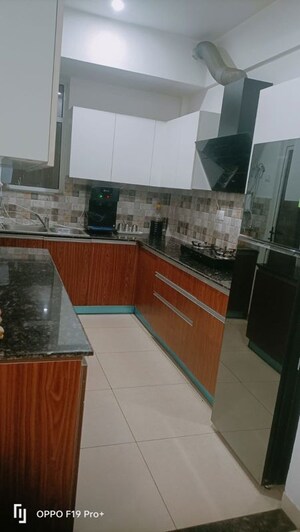 Kitchen in 3 BHK Apartment at Sushma Chandigarh Grande, Lohgarh – for Rent