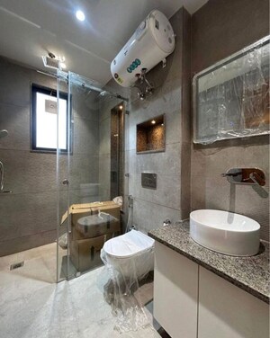 Bathroom in 3 BHK Builder Floor at Ansal API Versalia, Sector 67a – for Sale