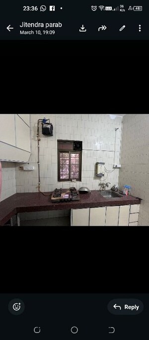 Kitchen in 2 BHK Apartment at Vakola – for Rent