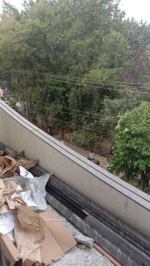 Balcony in 3 BHK Builder Floor at E Block Shastri Nagar – for Sale
