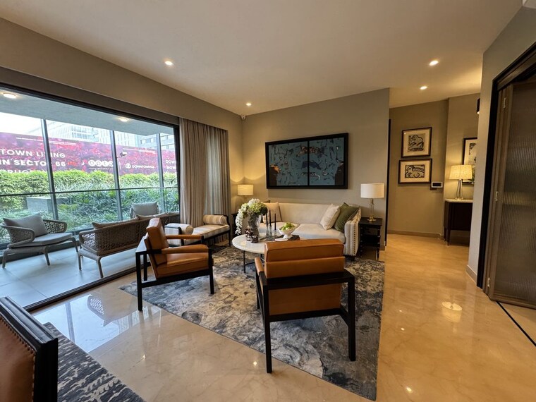 Living Room, bptp-downtown-66 3.5 Bedroom 2900 Sq.Ft. Apartment In Sector 66 Gurgaon 10157372