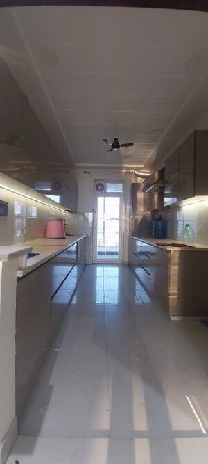 Kitchen in 3 BHK Builder Floor at Sainik Colony – for Rent