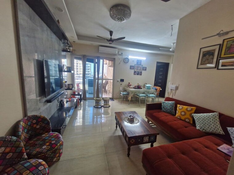 Living Room, urbtech-hilston 3.5 Bedroom 1900 Sq.Ft. Apartment In Sector 79 Noida 10157399