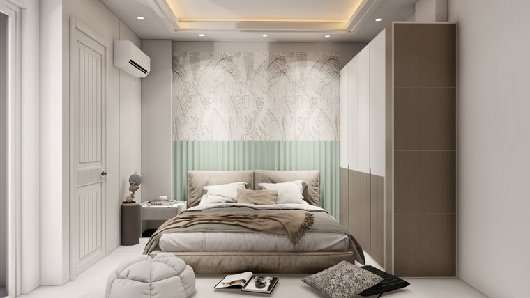 Bedroom, urbtech-hilston 2.5 Bedroom 1320 Sq.Ft. Apartment In Sector 79 Noida 10157400