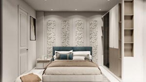 Bedroom in 2.5 BHK Apartment at Urbtech Hilston, Sector 79 – for Rent