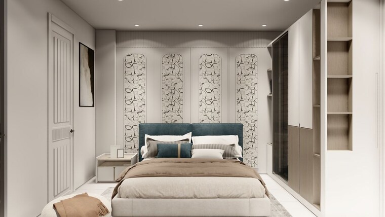 Bedroom, urbtech-hilston 2.5 Bedroom 1320 Sq.Ft. Apartment In Sector 79 Noida 10157400