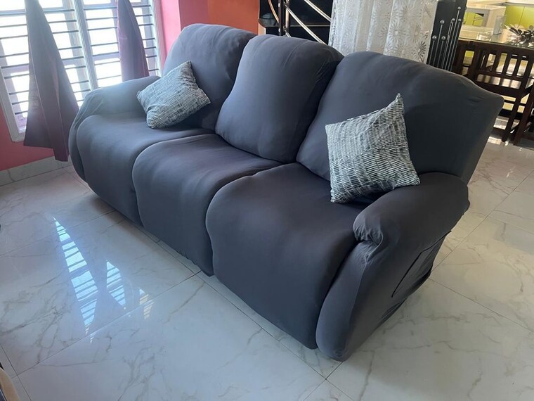 Living Room, inclover-dazzel 3 Bedroom 2400 Sq.Ft. Penthouse In Kammanahalli Bangalore 10157404