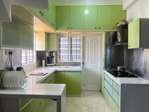 Kitchen in 3 BHK Penthouse at Inclover Dazzel, Kammanahalli – for Rent