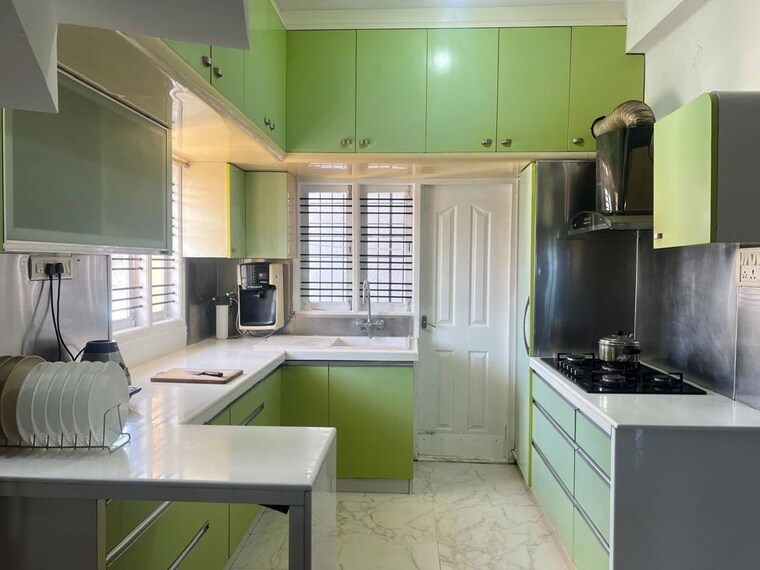 Kitchen, inclover-dazzel 3 Bedroom 2400 Sq.Ft. Penthouse In Kammanahalli Bangalore 10157404