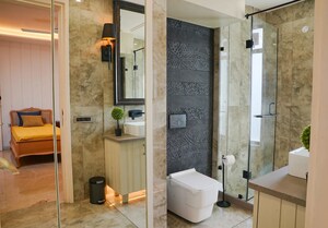 Bathroom in 3 BHK Builder Floor at Pinjore – for Sale