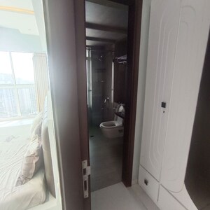 Building Lobby in 3.5 BHK Apartment at Runwal Elegante, Andheri West – for Rent