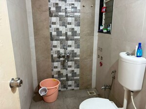 Bathroom in 2 BHK Apartment at Nilaya CHS, Pashan – for Rent