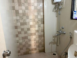 Bathroom in 2 BHK Apartment at Nilaya CHS, Pashan – for Rent