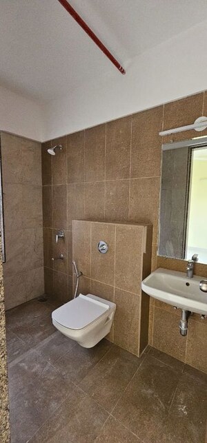 Bathroom in 3 BHK Apartment at Amar Serenity, Baner Pashan Link Road – for Rent