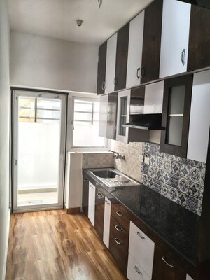 Kitchen in 3 BHK Villa at Viraj Lotus Court, Gomti Nagar – for Rent