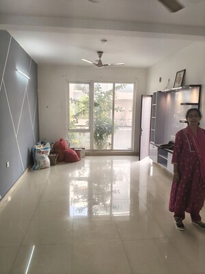Living Room in 3 BHK Villa at Viraj Lotus Court, Gomti Nagar – for Rent