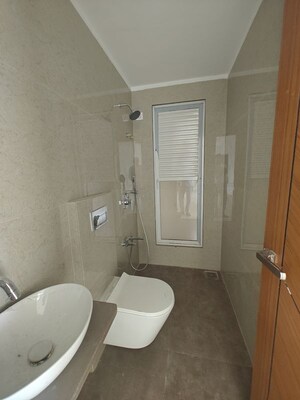 Bathroom in 3 BHK Apartment at Moreshwar 19 East, Nerul – for Rent