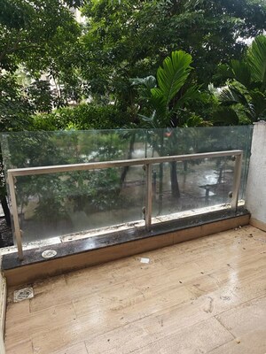 Balcony in 2 BHK Apartment at L&T Seawoods Residences Phase 2, Seawoods – for Rent