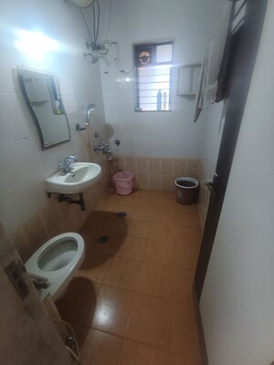 Bathroom in 3 BHK Apartment at Vikas Park CHS, Malad West – for Rent