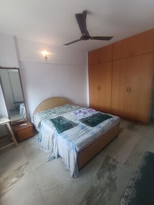 Bedroom in 3 BHK Apartment at Vikas Park CHS, Malad West – for Rent