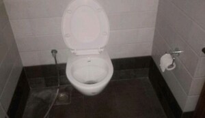 Bathroom in  Office Space at Hazratganj – for Rent