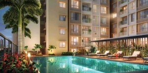 Swimming Pool in 2 BHK Apartment at Sheth Vasant Blossom, Marol – for Rent