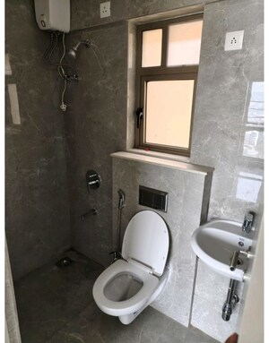Bathroom in 2 BHK Apartment at Sheth Vasant Blossom, Marol – for Rent