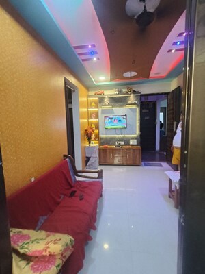 Living Room in 1 BHK Apartment at Sai Satyam Residency Kalyan West, Kalyan West – for Sale