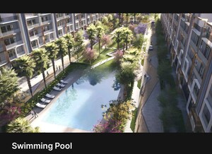Swimming Pool in 2 BHK Builder Floor at M3M Antalya Hills, Sector 79 – for Sale