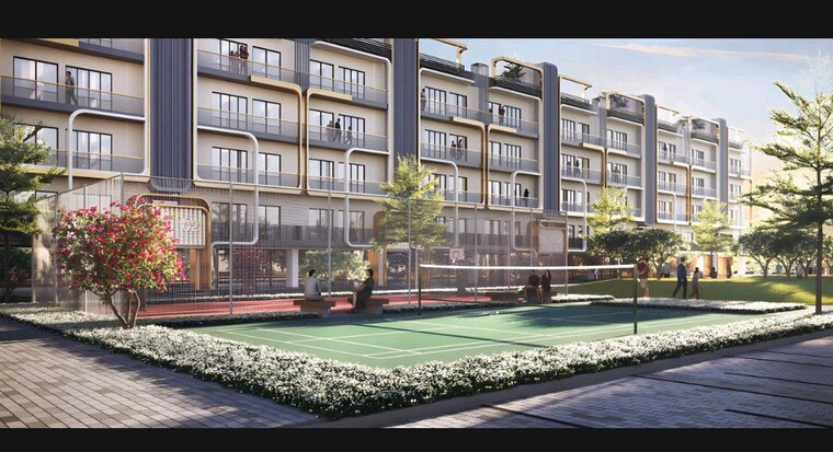 Exterior View, m3m-antalya-hills 2.5 Bedroom 1235 Sq.Ft. Builder Floor In Sector 79 Gurgaon 10157624