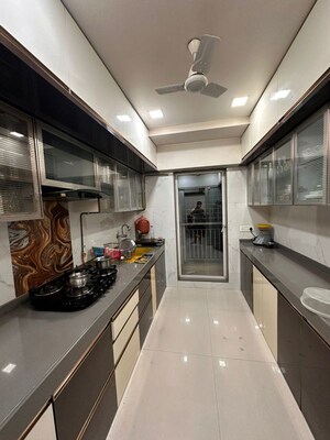 Kitchen in 2 BHK Apartment at Nandivardhan  Oasis Sapphire, Khopat – for Rent