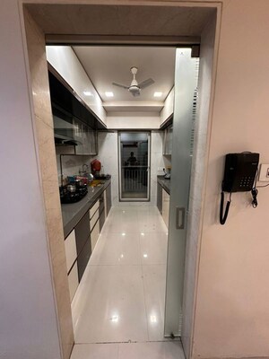 Building Lobby in 2 BHK Apartment at Nandivardhan  Oasis Sapphire, Khopat – for Rent