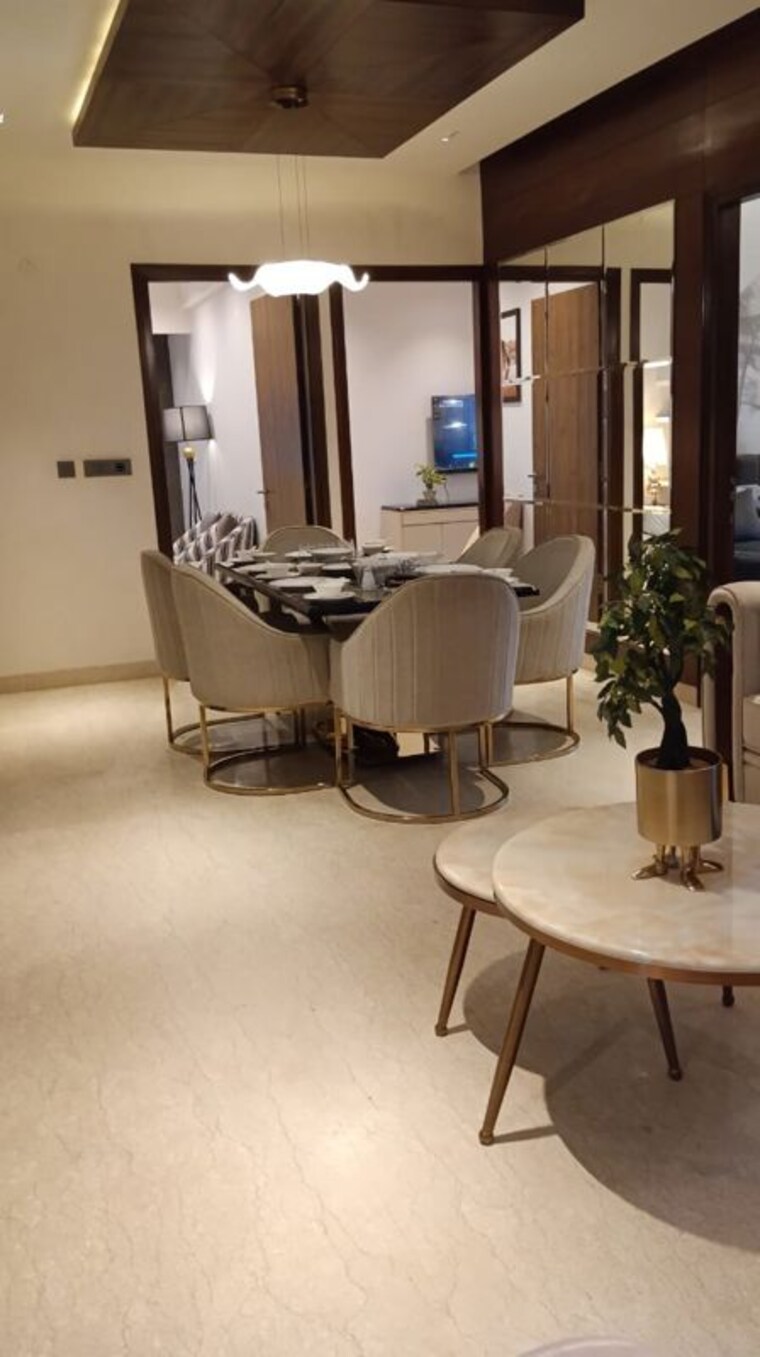 Living Room, maya-green-lotus-utsav 3 Bedroom 2100 Sq.Ft. Apartment In International Airport Road Zirakpur 10157649