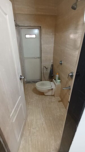 Bathroom in 2 BHK Apartment at Hiranandani Estate – for Rent