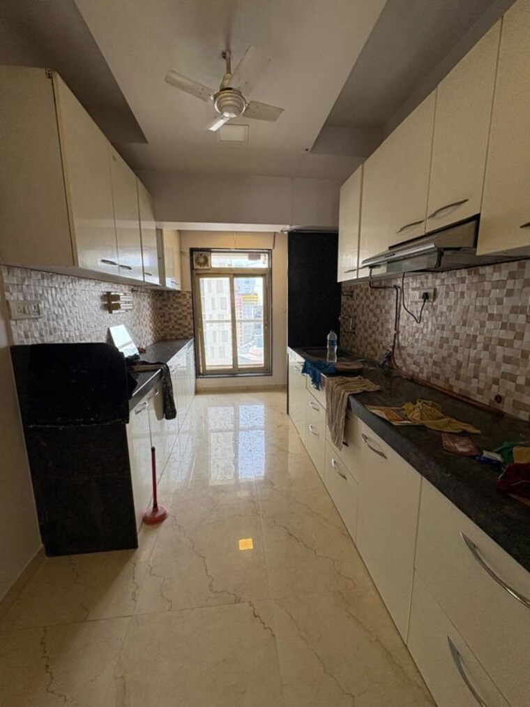 Kitchen, neumec-chandelier-court 3.5 Bedroom 1600 Sq.Ft. Apartment In Worli Mumbai 10157679