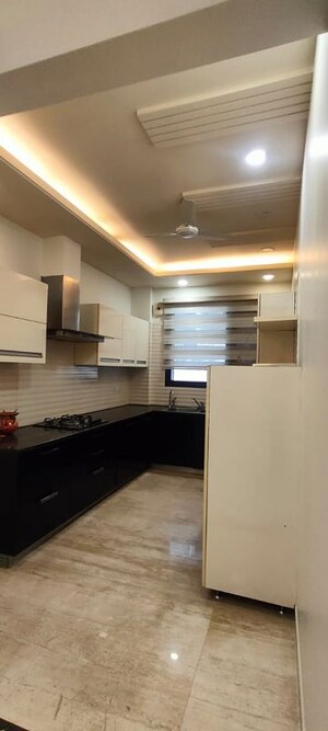 Kitchen in 3 BHK Builder Floor at Unitech Greenwood City Apartment, Sector 45 – for Rent