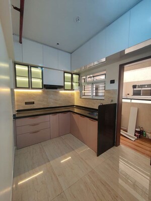 Kitchen in 2 BHK Apartment at VTP Beaumonde, Kharadi – for Rent