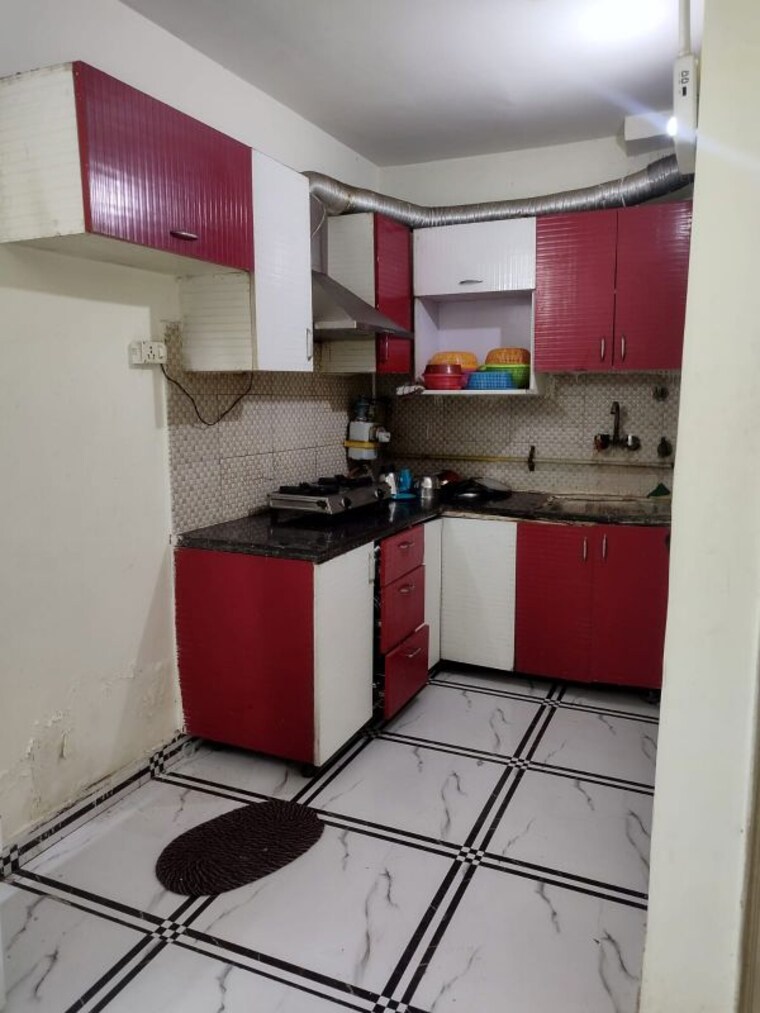 Kitchen, sapphire-tower 1 Bedroom 500 Sq.Ft. Builder Floor In Sector 104 Noida 10157723