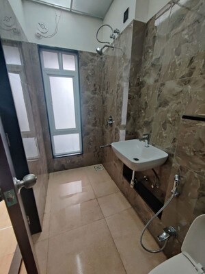 Bathroom in 2 BHK Apartment at VTP Beaumonde, Kharadi – for Rent