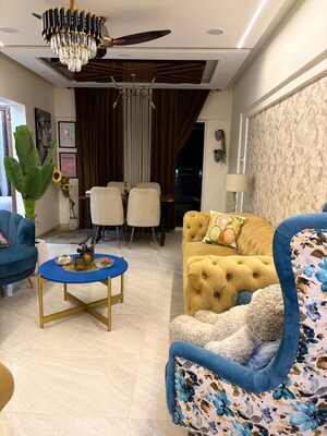 Living Room in 2 BHK Apartment at Oxford Florida Riverwalk, Mundhwa – for Rent