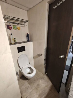 Bathroom in 2 BHK Apartment at Duville Riverdale Heights, Kharadi – for Rent