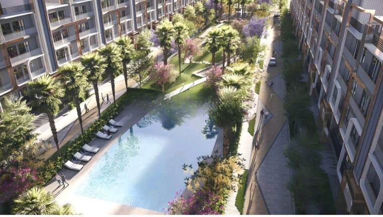 Swimming Pool, m3m-antalya-hills 3.5 Bedroom 1642 Sq.Ft. Builder Floor In Sector 79 Gurgaon 10157661