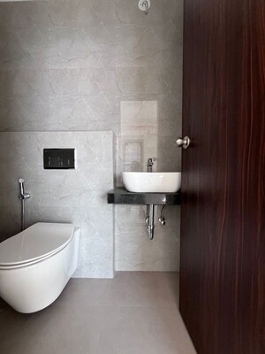 Bathroom in 1 BHK Apartment at Raymond Ten X Habitat, Pokhran Road No Two – for Rent