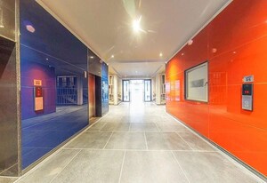 Building Lobby in  Office Space at Sun Westbank, Navrangpura – for Rent