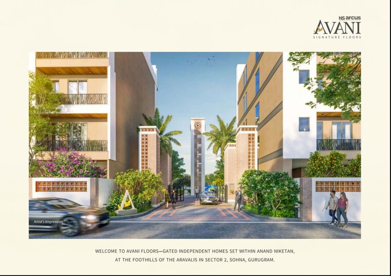 Exterior View, ns-avani-signature-floors 3 Bedroom 1329 Sq.Ft. Apartment In Sohna Sector 2 Gurgaon 10157800